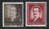 Romania MNH 1939 - 50 ani de la moartea lui Mihai Eminescu - LP 130
