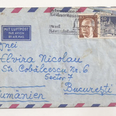 FD21- Plic Circulat international Germania-Romania, 1971 include corespondenta
