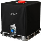 Husa impermeabila pentru rezervor IBC 1000L Gardlov, neagra