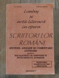 Limbaj si arta literara in opera scriitorilor romani-Gh.Bulgar,Marcel Crihana Pregatirea examenelor fara meditator