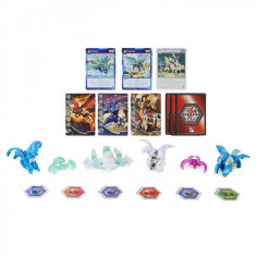 BAKUGAN S4 PACHET STARTER 4 PIESE DRAGONOID, SLUGGER, NILLIOUS SI PEGATRIX foto