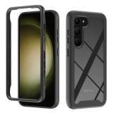 [Pachet 360&Atilde;&sbquo;&Acirc;&deg;] Husa + folie Samsung Galaxy S23 Plus Techsuit Defense, negru
