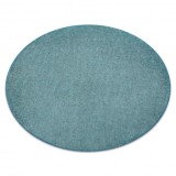Covor rotund SANTA FE verde 24 simplu, culoare, solidă, cerc 150 cm