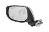 Oglinda exterioara Honda Jazz/Fit (Ge), 10.2008-01.2011, partea Dreapta, culoare sticla crom , sticla convexa, cu carcasa grunduita, cu incalzire, aj