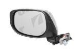 Oglinda exterioara Honda Jazz/Fit (Ge), 10.2008-01.2011, partea Dreapta, culoare sticla crom , sticla convexa, cu carcasa grunduita, cu incalzire, aj