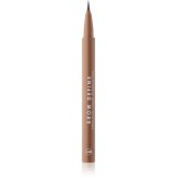 MUA Makeup Academy Brow Define creion pentru sprancene culoare Light Brown 0.5 ml