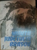 MUNTII JUDETULUI BRASOV de ARISTIDE STAVROS , 1979 , COTOR UZAT