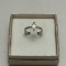 INEL AUR alb 18K + 1 Diamant = 0.50ct. - Marquise - De logodna - 3.8g !
