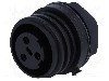 Conector circular, mama, 3 pini, BULGIN - PX0931/03/S
