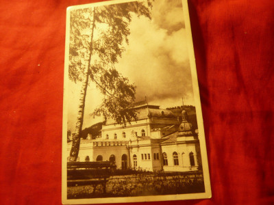 Ilustrata Vatra Dornei - Sanatoriul Balnear -circulat 1955 la Brasov (Stalin) foto