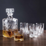 Set Whisky Bormioli Selecta (Decantor 1L + 6 pahare 285 ml), Bormioli Rocco