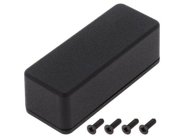Carcasă Universală Aluminiu Negru 35x89x30mm