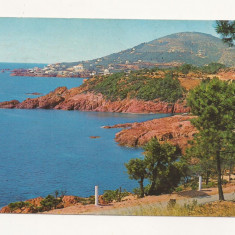 FA21-Carte Postala- FRANTA - L'Esterel et ses Roches Rouges, circulata 1975