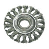 Perie Sarma Impletita Tip Circular Cu Orificiu 100Mm, Proline