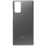 Capac Original Samsung Galaxy Note 20 negru cu Geam Camera (Nou) SERVICE PACK