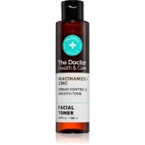 The Doctor Niacinamide + Zinc Sebum Control &amp; Smooth Tone tonic pentru curățare, cu efect de matifiere 150 ml