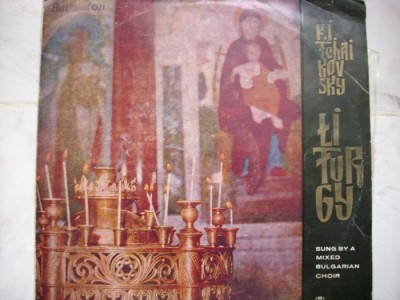 LITURGY-P.I.TCHAIKOVSKY vinil foto