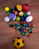 Mingiute minge bile golf ping-pong mingiute saltarete cauciuc piele 37 bucati SP