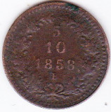 Cumpara ieftin Austria Ungaria 5/10 kreuzer krajczar 1858 B Kormoczbanya (Kremnitz-Slovacia), Europa