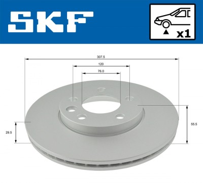 SKF VKBD 80040 V1 Disc frana foto