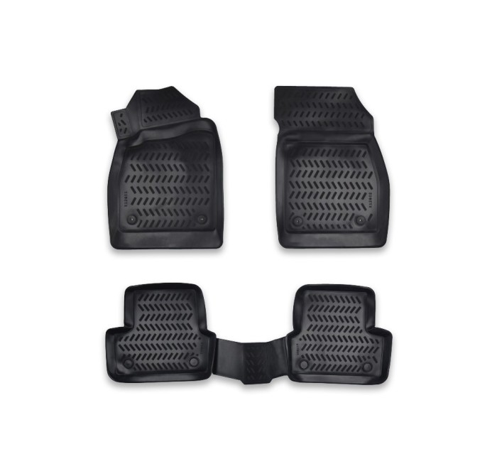 Set Covoare cauciuc tavita compatibile Opel Astra J 2010-2019