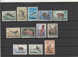 ROMANIA 1956 LP 404 VANATOAREA SERIE DANTELATA STARE MNH