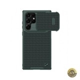 Husa pentru Samsung Galaxy S22 Ultra 5G S908 Nillkin Textured S Verde