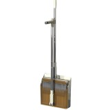 Set Matura si Faras cu Coada cu Dinti de Pieptene pentru Curatare Matura, rotativ, pliabil, detasabil, Otel inoxidabil si Polipropilena, 99 x 30 cm Ga