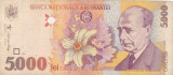 ROMANIA 5.000 lei 1998 VF!!!