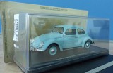 Macheta VW Kafer Beetle 1200 1960 bleu - Hachette 1/24 cu vitrina