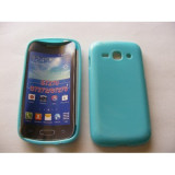 Husa Silicon TPU Samsung Galaxy Ace 3 S7270 Albastru