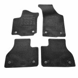 Covorase mocheta Vw Phaeton 2002-2016, Negre, set de 4 Buc., Rapid