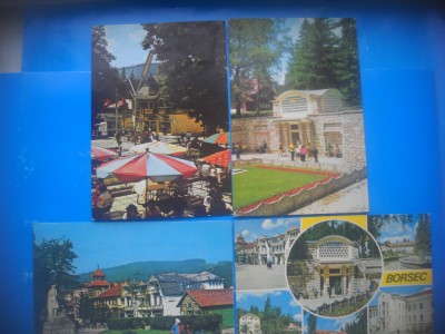 HOPCT LOT 3803 -4 CARTI POSTALE-BORSEC -JUD HARGHITA-CIRCULATE foto