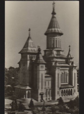 CPIB 21059 CARTE POSTALA - TIMISOARA. CATEDRALA MITROPOLIEI BANATULUI foto