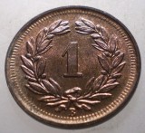 C.014 ELVETIA 1 RAPPEN 1941 B XF/AUNC