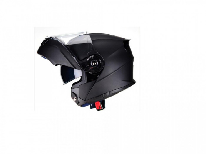 Casca flip-up BIEFFE negru mat, marimea L