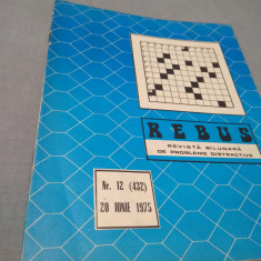 REVISTA REBUS NR.12 /20 IUNIE 1975