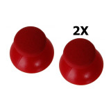 2 x Analog Thumbsticks Cap pentru Controller PS2 PS3-Culoare Roșu