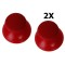 2 x Analog Thumbsticks Cap pentru Controller PS2 PS3-Culoare Roșu