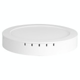 Mini Panou LED Rotund Alb PT 20W 2700K IP40 - NOVELITE