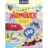 Ismeretterjesztő matric&aacute;sf&uuml;zet - J&aacute;rművek
