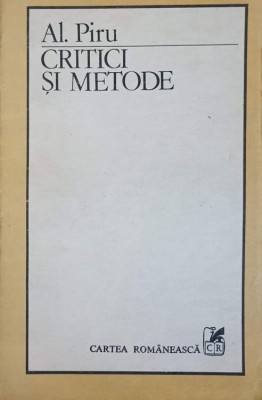CRITICI SI METODE-ALEXANDRU PIRU-219434 foto
