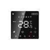 Termostat Centrala Earu Wi-Fi Inteligent Tuya K6H-3A, Incastrabil, Control Aplicatie, Display Capacitiv, Negru, Compatibil Centrala Gaz