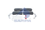 SAMPA 092.824 set placute frana,frana disc