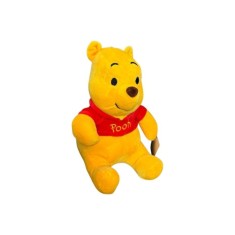 Ursuleț de pluș, tip Winnie the Pooh, multicolor, 26 cm