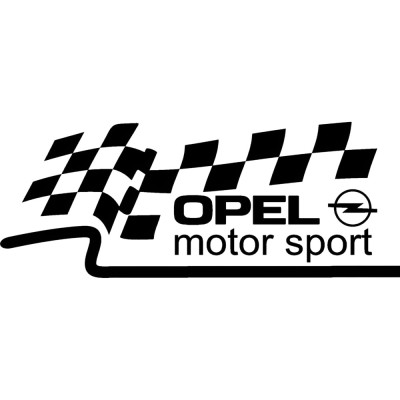 Sticker Auto Opel Motor Sport , Autocolant ORACAL Premium pentru Fanii Opel foto