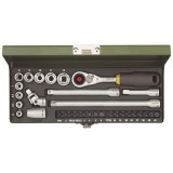 Proxxon 23078 - Set capete de insurubare si chei tubulare mixte 32 bucati
