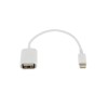 Adaptor OTG Lightning - USB-A OEM, Alb, Apple