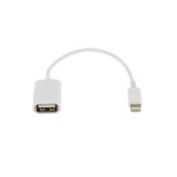 Adaptor OTG Lightning - USB-A OEM, Alb, Apple