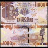 Guinea 2024 - 1000 francs UNC